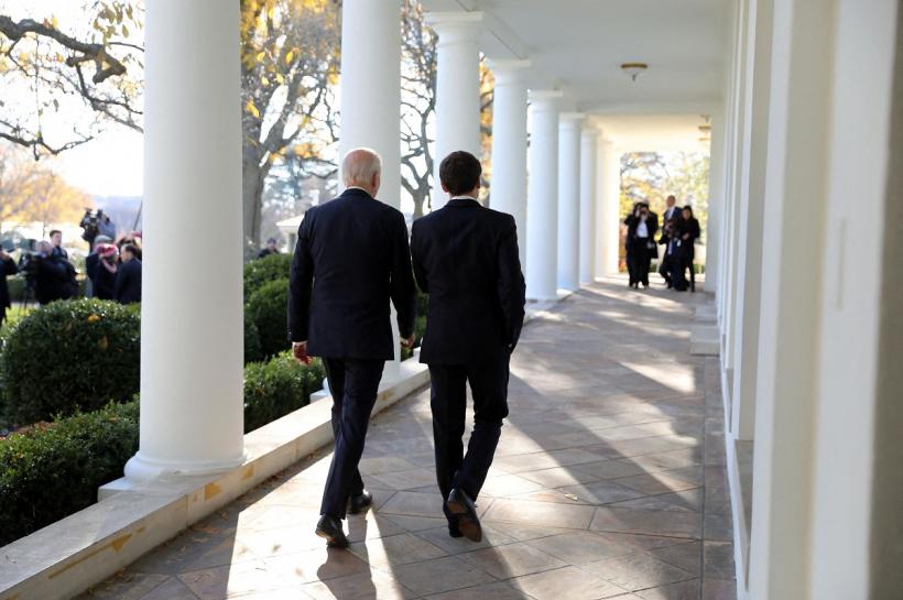 Biden şi Macron fac front comun contra Rusiei. "Vrem să reuşim împreună, nu unul împotriva celuilalt!'' 18812954