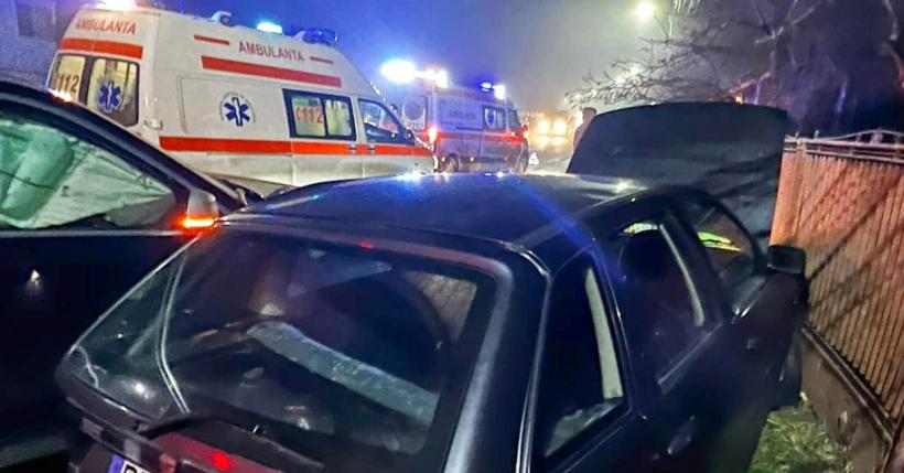 Accident pe DN 71, în Dâmbovița. O persoană a fost rănită după ce două mașini s-au ciocnit