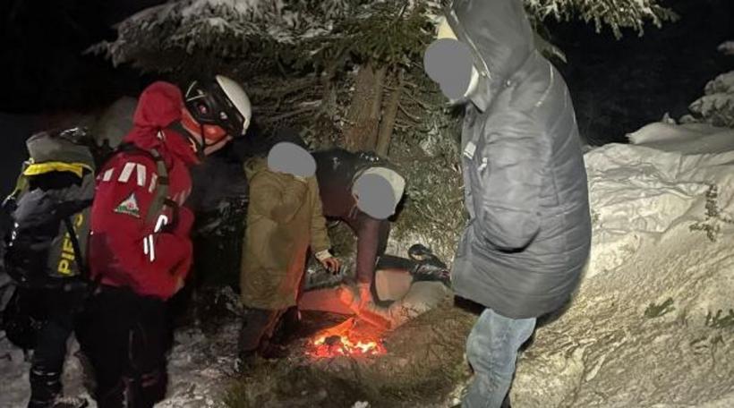 Unul dintre cei patru ucraineni care s-au rătăcit pe munte după ce au trecut granița în România a murit 18814055