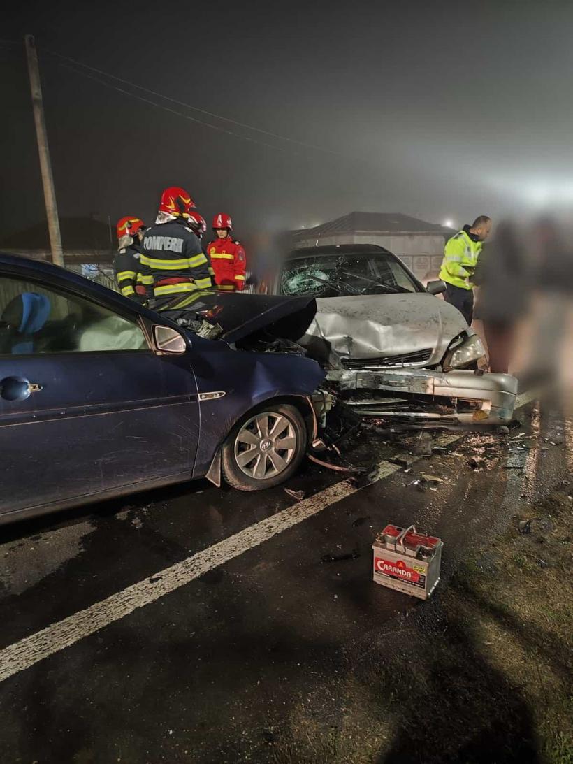 Opt persoane rănite, între care patru copii, într-un accident în Giurgiu. A fost activat Planul ROȘU 18814422