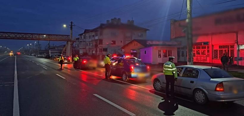 Razie de amploare pe DN 1 în județul Prahova. Un tânăr de 22 de ani a fost depistat beat la volan