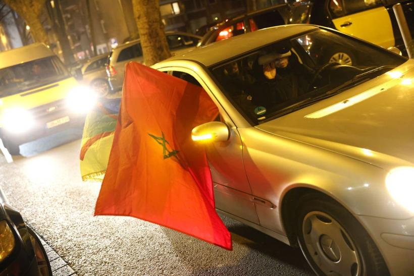 Incidente la Paris după victoria Marocului: 42 de arestări 18814573