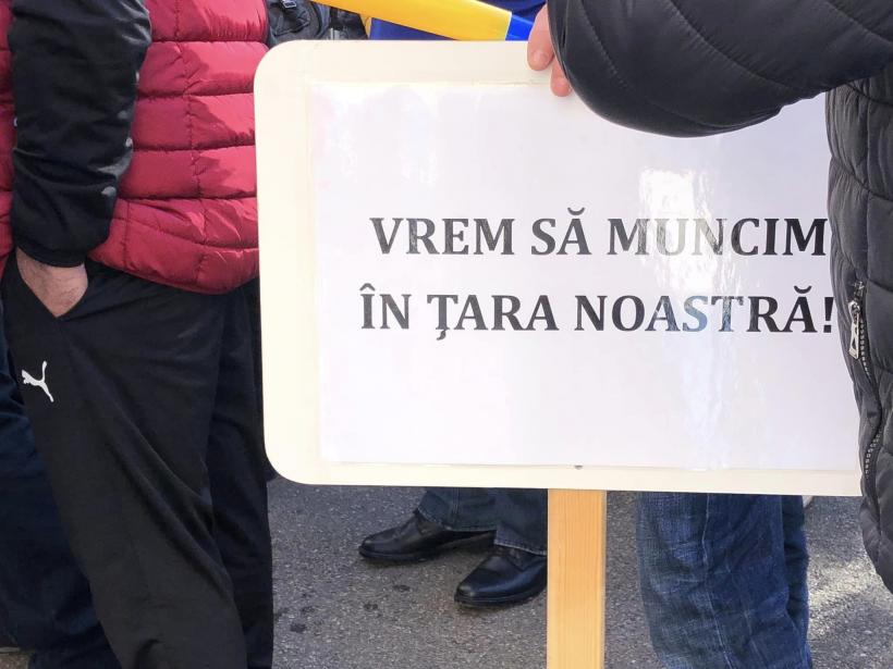 Angajații Șantierului Naval Mangalia, protest în fața Ministerului Economiei: Compania olandeză DAMEN pregătește noi concedieri în pragul sărbătorilor 18814849