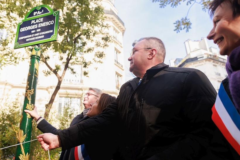 O piață din Paris poartă de azi numele lui George Enescu. Ciucă: Un gest de recunoaștere a relațiilor culturale dintre România și Franța