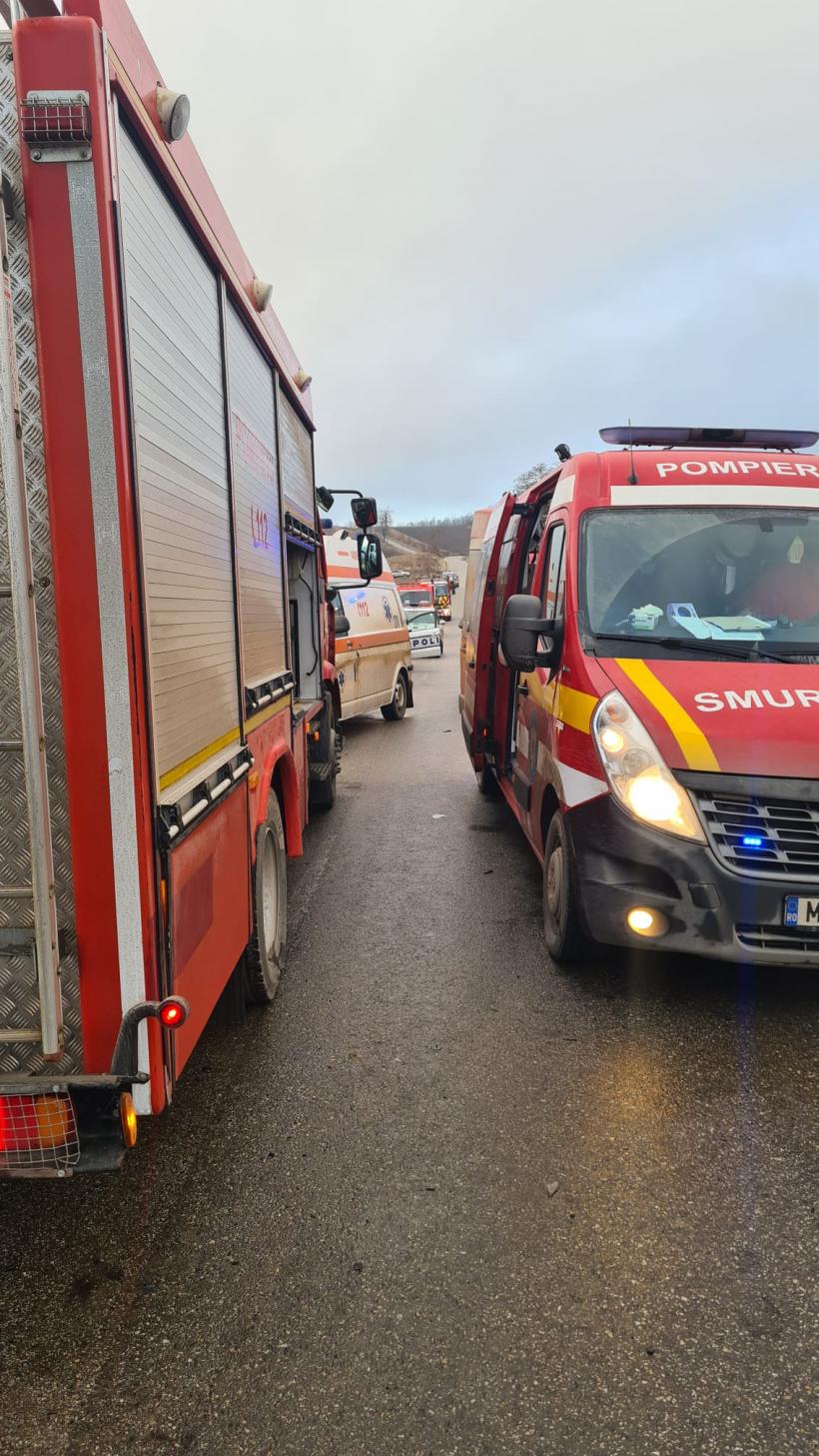 Șase victime au fost duse la spital în urma accidentului produs în județul Iași 18815654