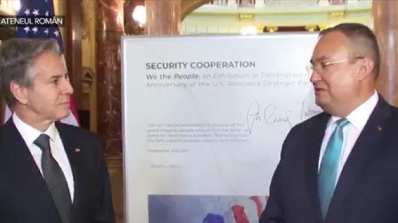 Secretarul de stat al SUA, Antony Blinken, i-a scris lui Bogdan Aurescu 18815561