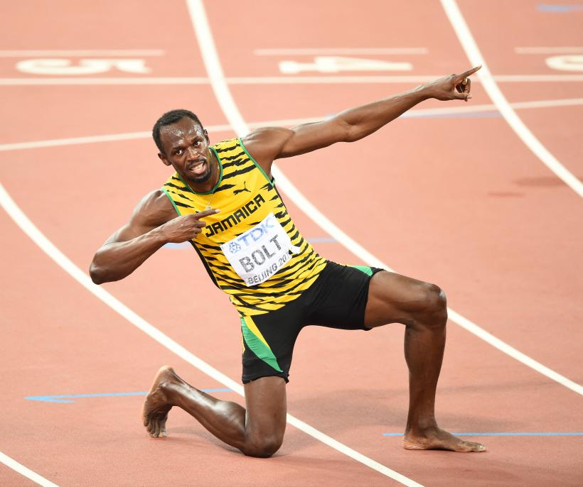 Usain Bolt, cel mai rapid sprinter din istorie, este personalitatea sportivă a anului