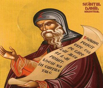 Daniil Sihastrul, Sfântul părinte duhovnicesc al lui Ștefan cel Mare este prăznuit pe 18 decembrie
