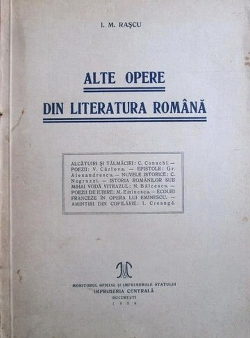 Trei crai bizari ai literelor românești   18815873