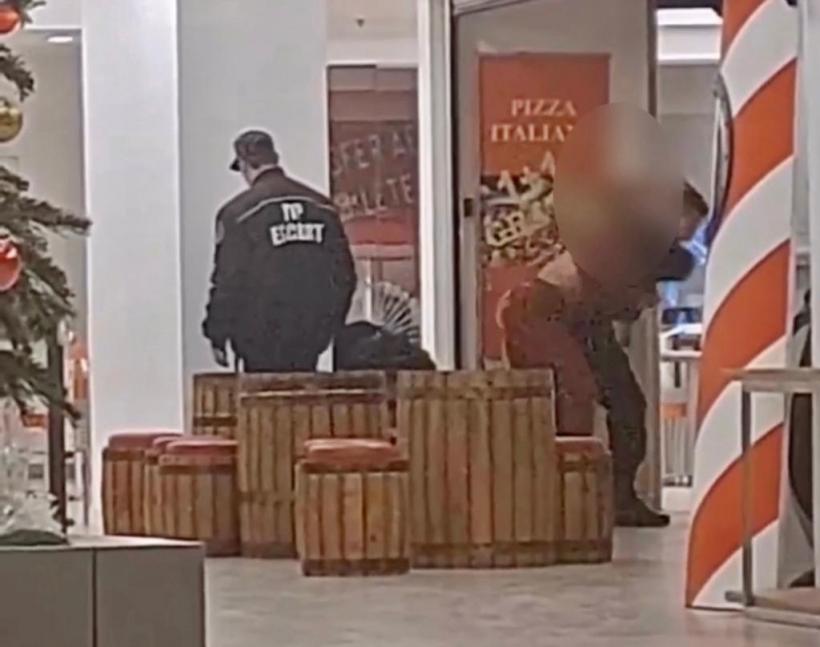 De necrezut: O femeie a fost bătută de un agent de pază într-un mall din Constanța