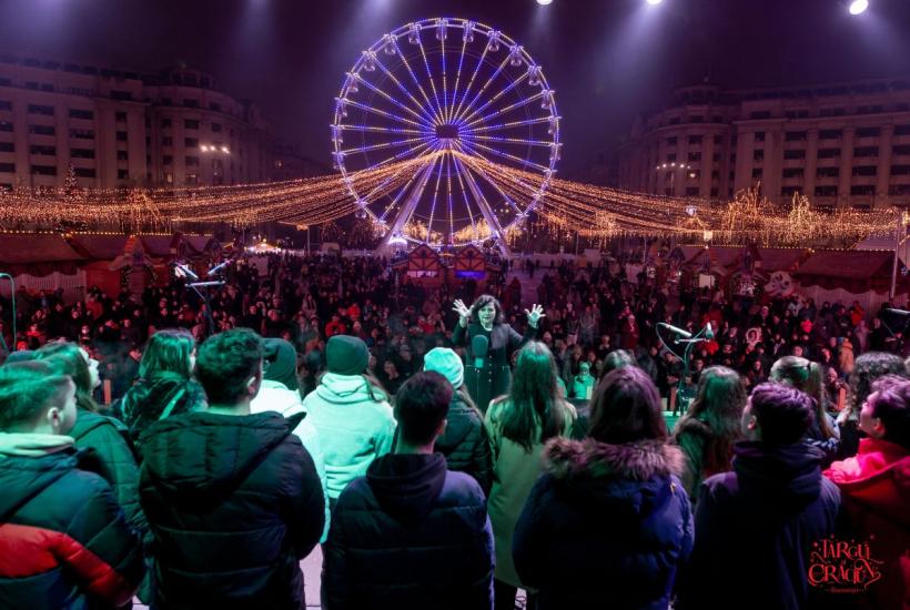 Cinci zile de concerte live la Târgul de Crăciun Bucureşti din Piaţa Constituţiei, între 22 şi 26 decembrie