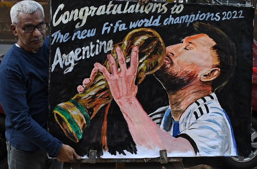 Fotografiile lui Lionel Messi cu Cupa Mondială - cele mai tari postări de pe Instagram 18816396