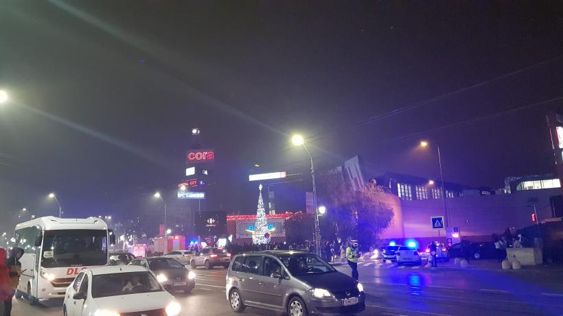 Alertă falsă cu bombă la un mall din Capitală