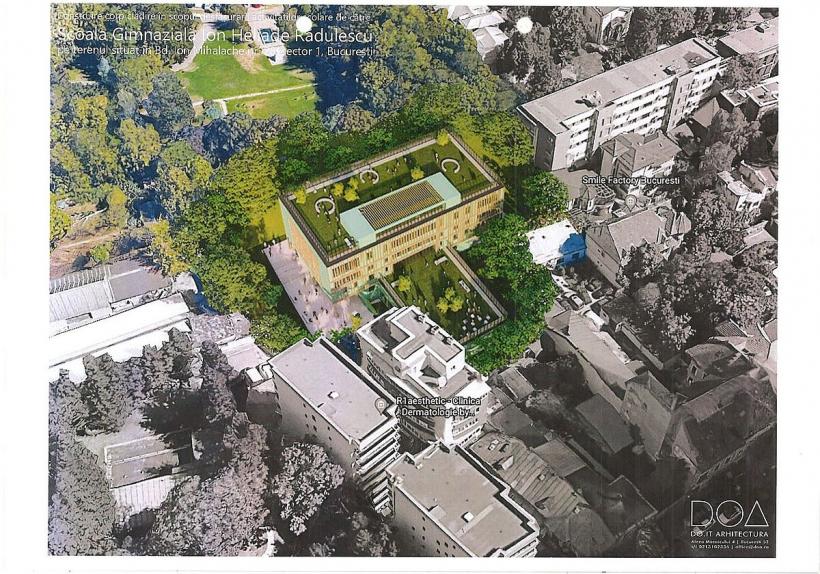 Școala Gimnazială „Ion Heliade Rădulescu”, extinsă pe un teren al ADP Sector 1 18816892