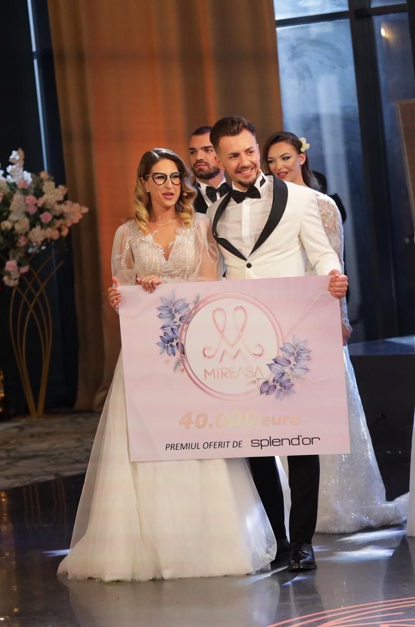 Miruna şi Cosmin, câştigătorii celui de-al şaselea sezon Mireasa 18817028