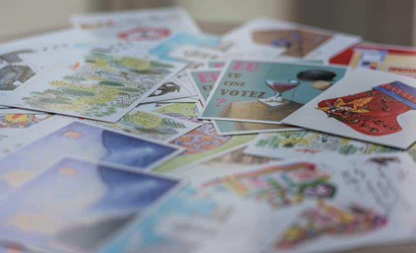 Modele unicat de cărți poștale despre identitatea națională, scoase la vânzare de Poșta Română 18817010