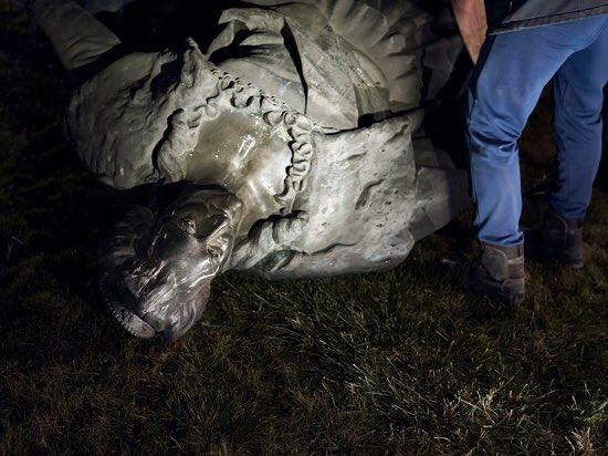 Statuia Ecaterinei cea Mare, fondatoarea orașului Odesa, îndepărtată de ucraineni 18817706