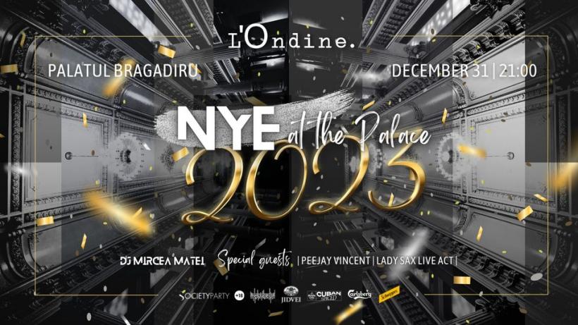 Revelion spectaculos la Palatul Bragadiru: NYE 2023 at the Palace by L’Ondine Events