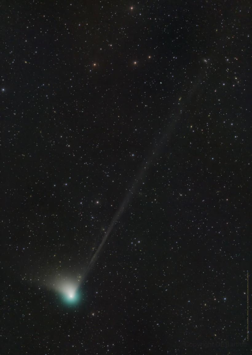 O cometă vizibilă ultima dată în timpul Epocii Glaciare va trece pe lângă Pământ la început de 2023