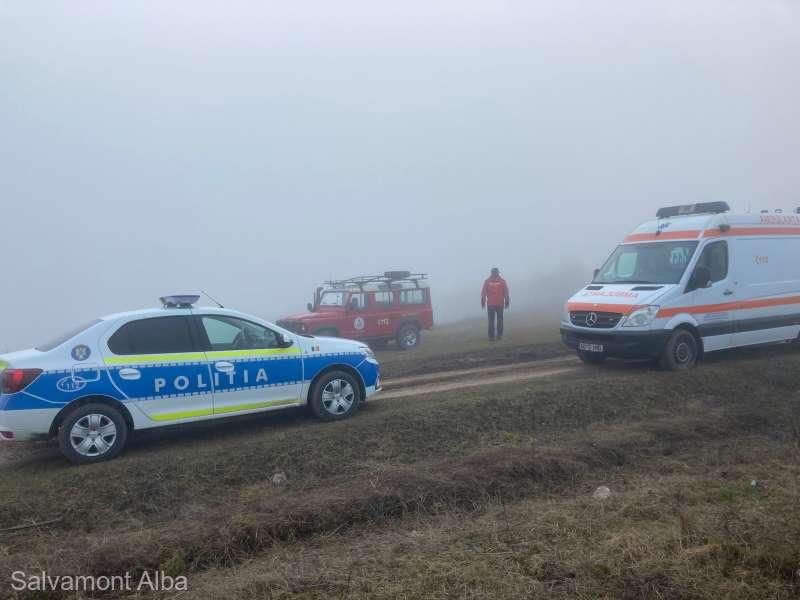 Tânăr accidentat după ce a căzut de pe motocicleta de teren la Piatra Craivii, în județul Alba 18818219