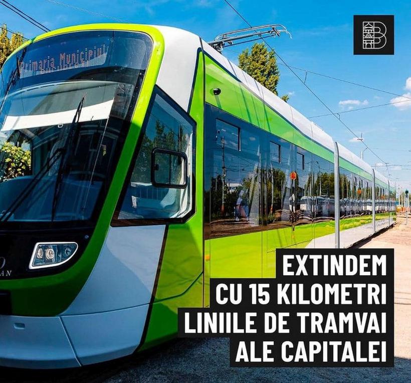 PMB, studii de fezabilitate pentru extinderea infrastructurii de tramvai în Capitală cu încă 15 km