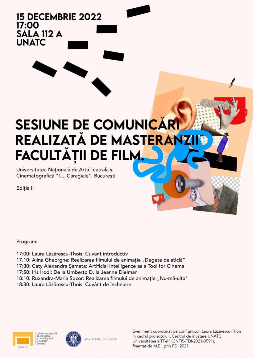 Retrospectiva lunii DECEMBRIE 2022 la UNATC 18819416