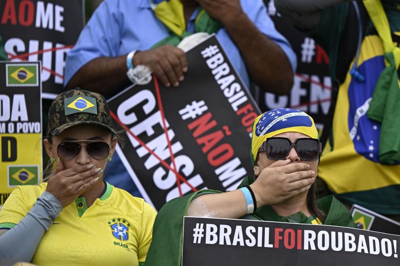 Violențe extreme în Brazilia: Peste 170 de persoane reţinute, mii de protestatari în jurul Parlamentului 18819237