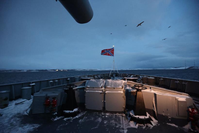 Fregata "Amiral Gorskov" a efectuat exerciții în Marea Norvegiei 18819528