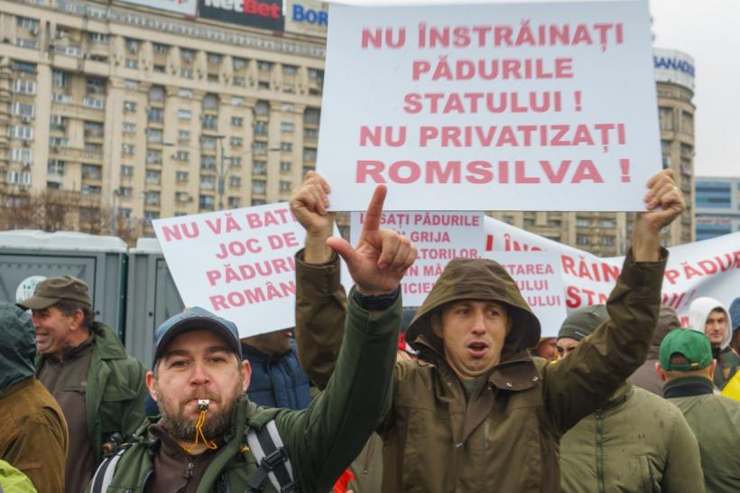 Protest de amploare în Capitală: "Nu distrugeți pădurile României!" 18819876