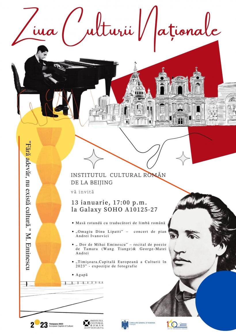Ziua Culturii Naționale, sărbătorită în reprezentanțele ICR din lume 18820166
