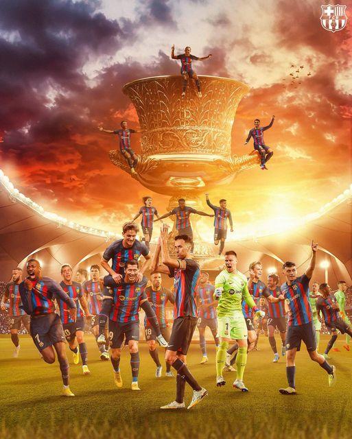 Barcelona a câștigat finala Supercupei Spaniei jucată la Riyadh. Xavi, la primul trofeu cu Barca