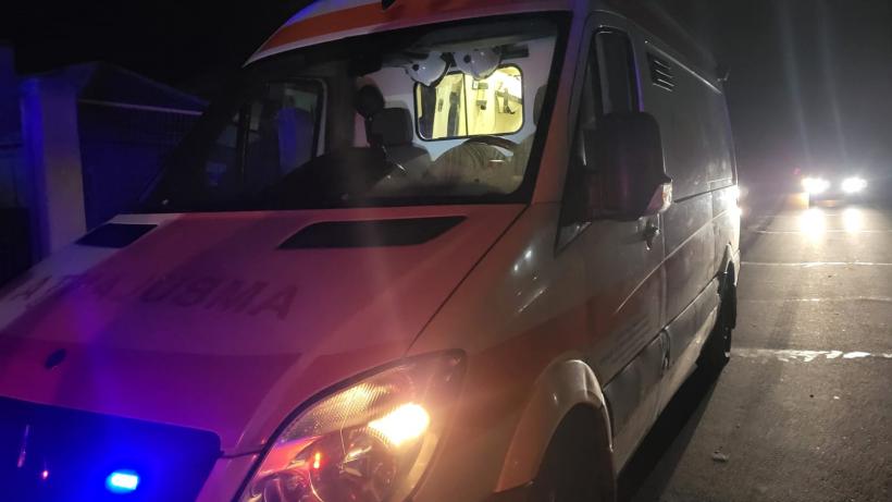 Mobilizare la Constanța după un accident între un microbuz și un autoturism 18821462