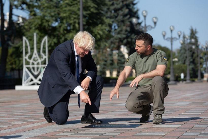 Boris Johnson a ajuns din nou la Kiev: Marea Britanie va fi alături de Ucraina atât timp cât va fi nevoie