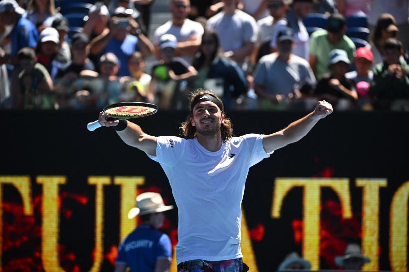 Stefanis Tsitsipas s-a calificat în sferturile de finală la Australian Open