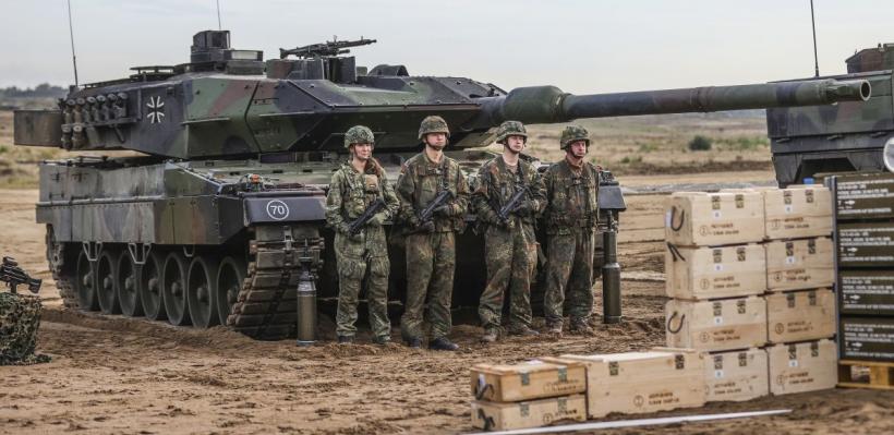 „Leopard 2” aprinde spiritele: Propagandiștii Kremlinului iau foc și cer un atac nuclear asupra Parlamentului german 