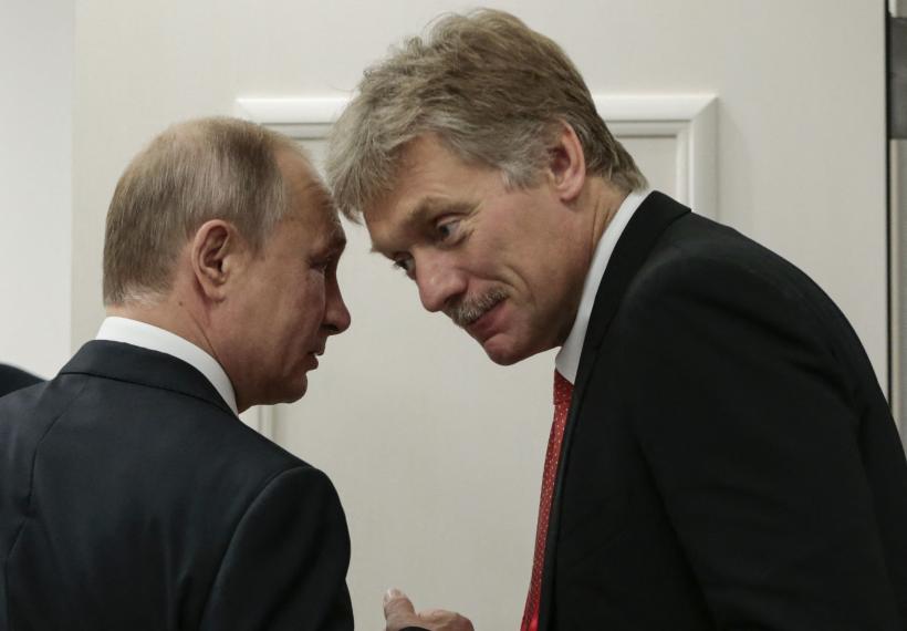 Dmitri Peskov: Volodimir Zelenski a încetat de mult timp să mai fie un potenţial interlocutor pentru discuţii cu preşedintele Vladimir Putin