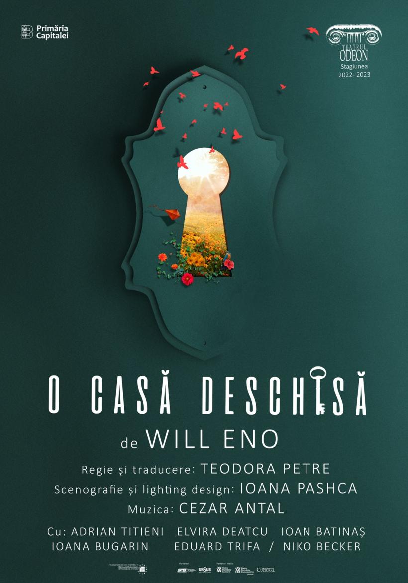 „O casă deschisă”, piesa regizată de câștigătoarea concursului de proiecte organizat de Teatrul Odeon, are premiera sâmbătă 18822333