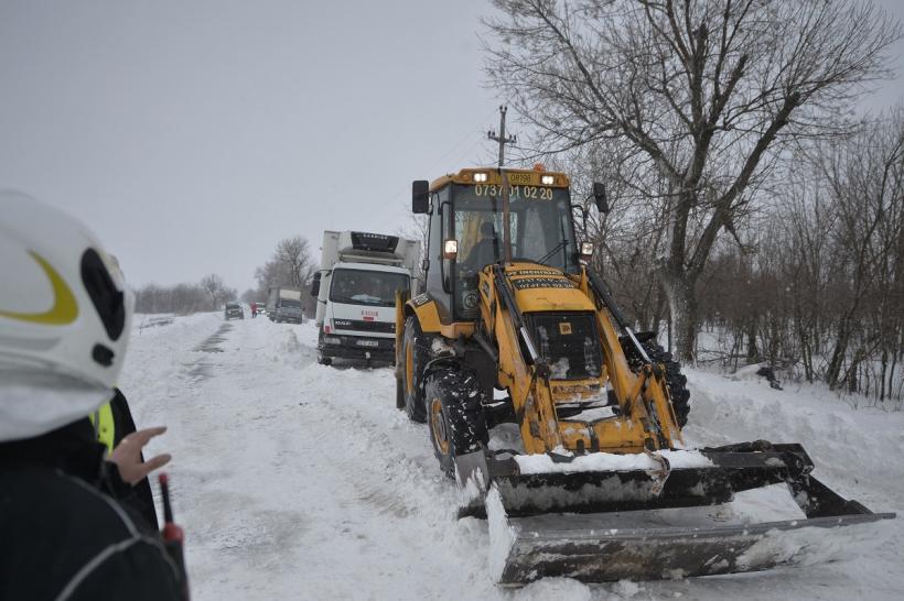VIDEO Stare de alertă în județul Vrancea, din cauza zăpezii!