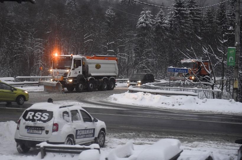 Cele douăsprezece drumuri naționale cu circulație închisă din cauza vremii! 18822718