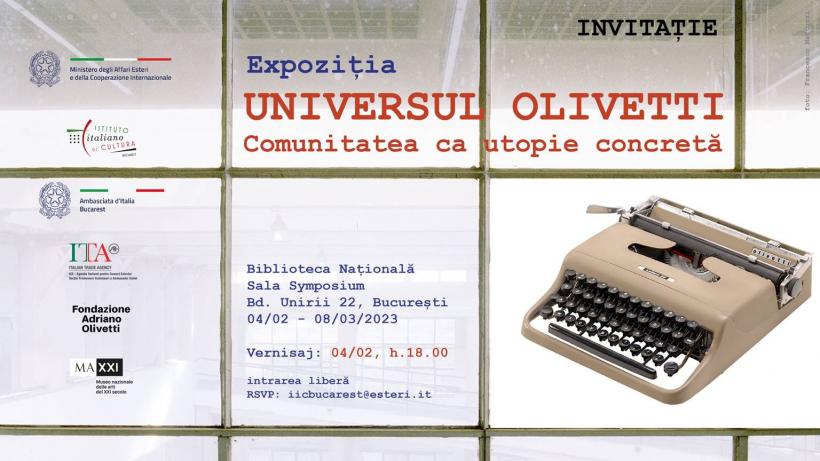 Vernisajul expoziției Universul Olivetti