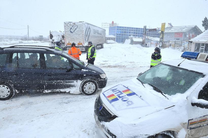 Trei drumuri naționale din Brăila, Vrancea și Galați, închise din cauza vremii 18822840