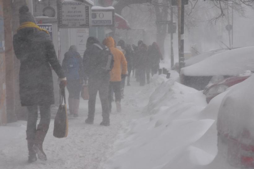 Cod galben de viscol cu rafale de 90 km/h la munte. Vânt puternic și în Transilvania și Oltenia 18823406