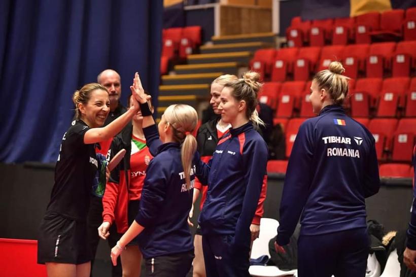 Naționala feminină de tenis de masă, calificată la Campionatul European din 2023 18823532