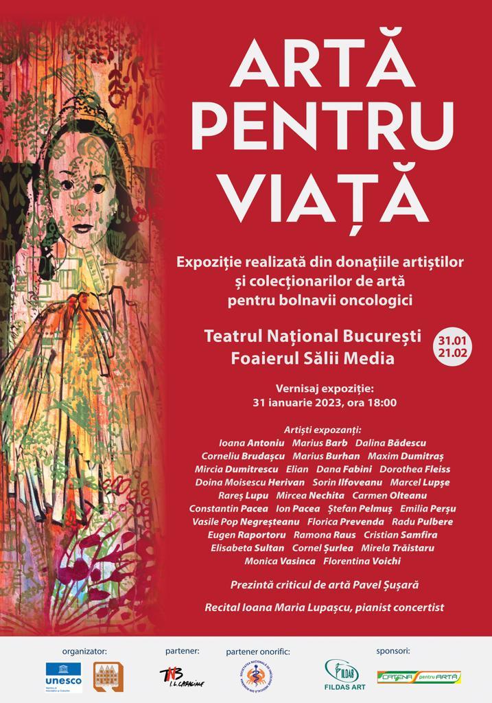 Vernisaj expoziția „Artă pentru viață”, la TNB 18823526