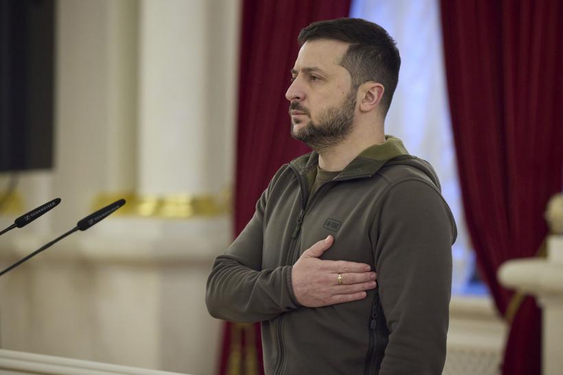 Zelenski, într-o vizită-surpriză în Marea Britanie 18824531