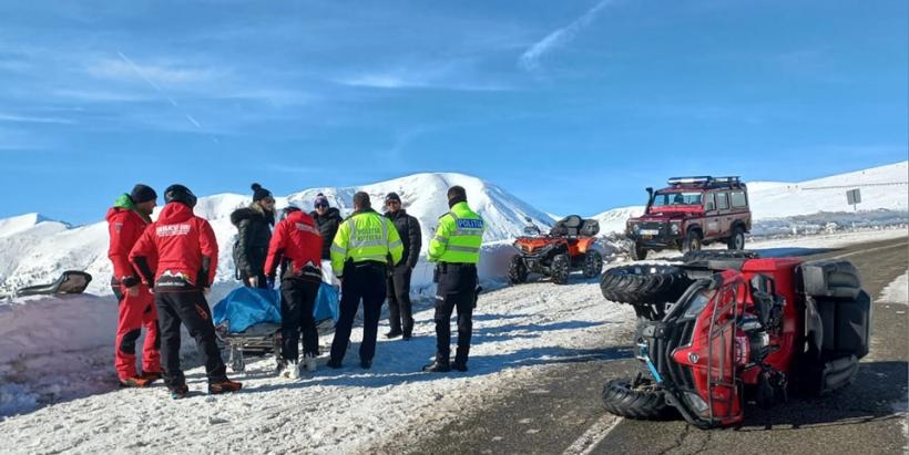 Accident grav cu ATV-ul în Gorj