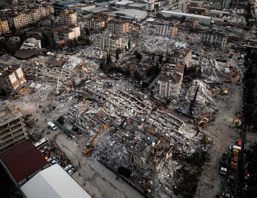 Cutremurul care a lovit sudul Turciei și nord-vestul Siriei, cel mai grav eveniment din ultimii 100 18825169