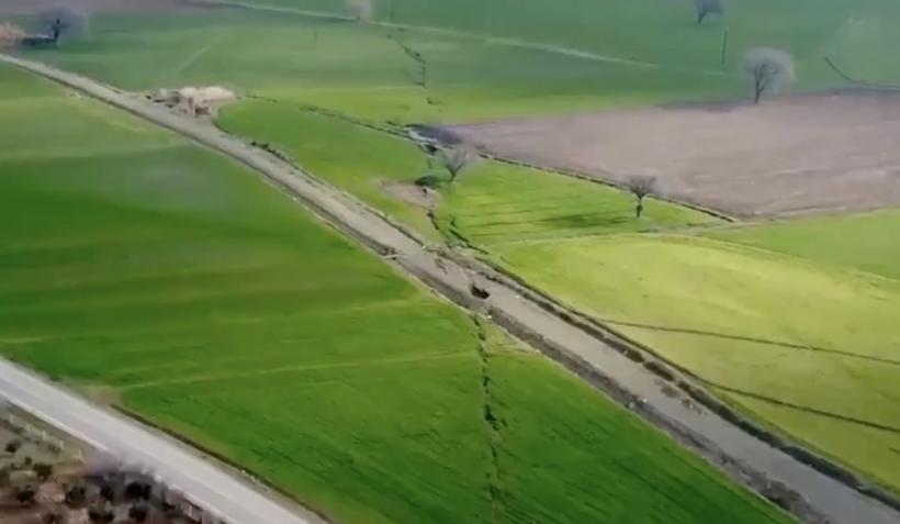 Cum arată falia lăsată în urmă de cutremurul din Turcia 18825071