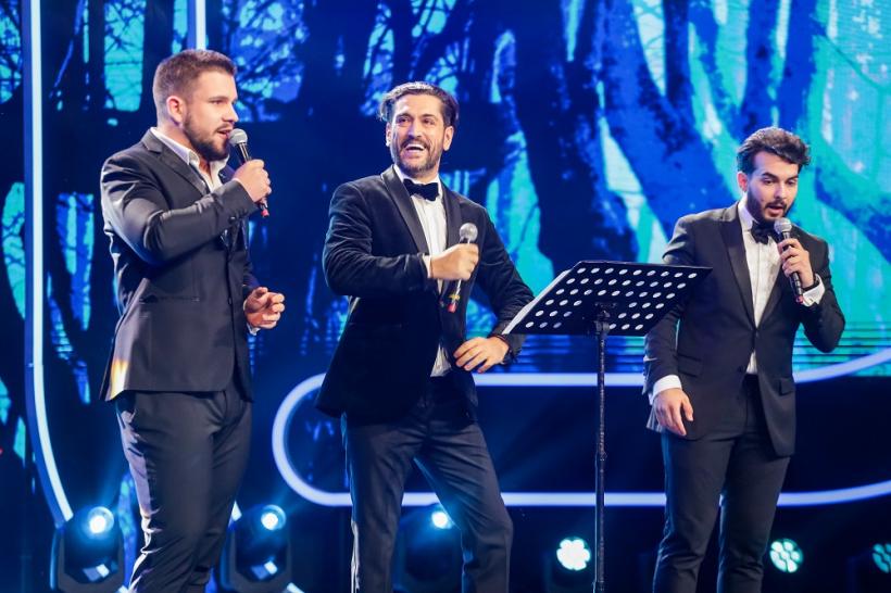 The Free Tenors s-au calificat direct în finala sezonului 14 iUmor. Delia a cântat împreună cu artiștii: „Senzațional! Magnific!“ 18825475