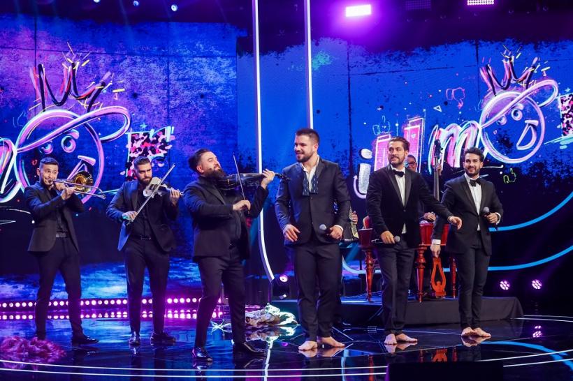 The Free Tenors s-au calificat direct în finala sezonului 14 iUmor. Delia a cântat împreună cu artiștii: „Senzațional! Magnific!“ 18825476